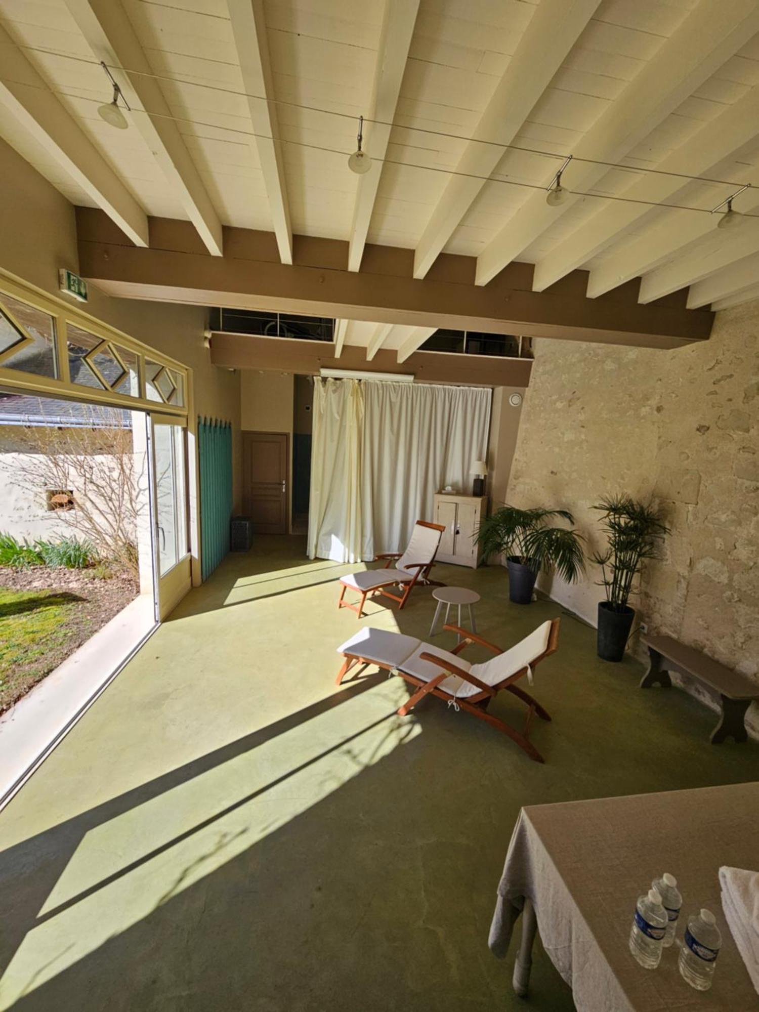 Logis Hotel Restaurant Relais De La Mothe Yzeures-sur-Creuse Dış mekan fotoğraf