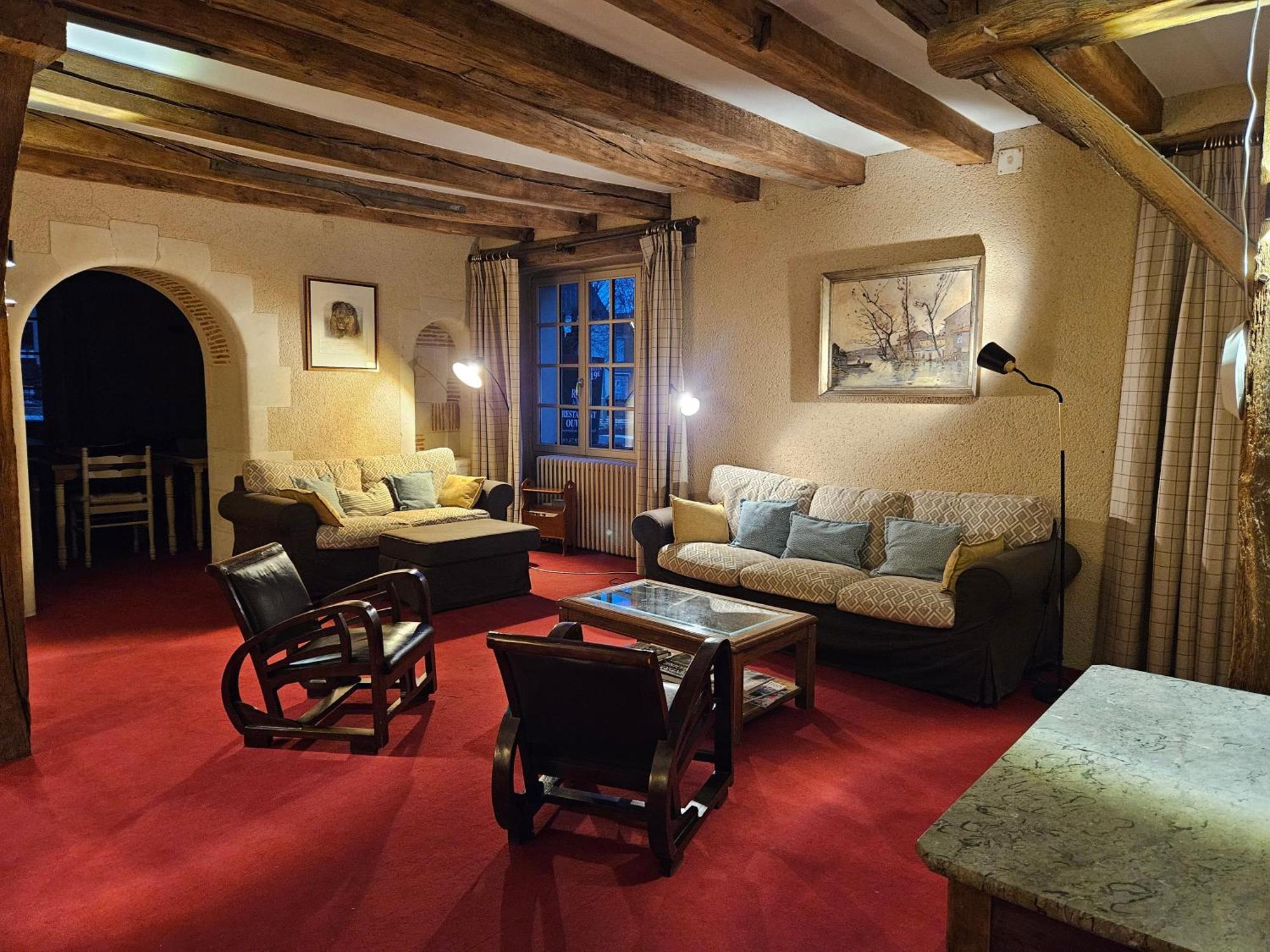 Logis Hotel Restaurant Relais De La Mothe Yzeures-sur-Creuse Dış mekan fotoğraf